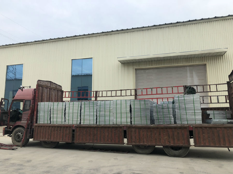 鍍鋅防滑鋼格柵板平臺 鍍鋅防滑鋼格柵板平臺