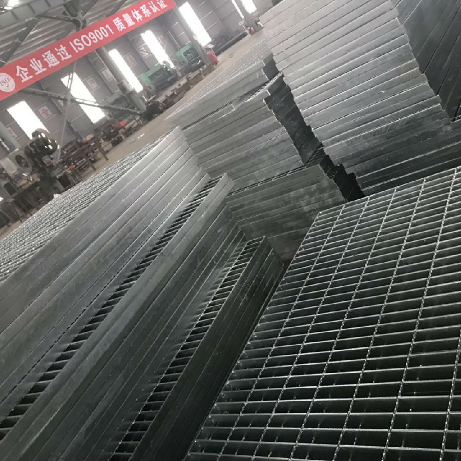 防滑熱浸鋅格柵板 防滑熱浸鋅格柵板