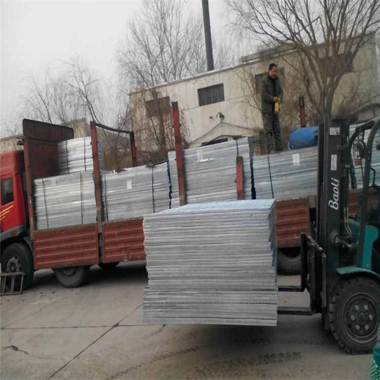 熱浸鋅格柵踏板板 熱浸鋅格柵踏板板